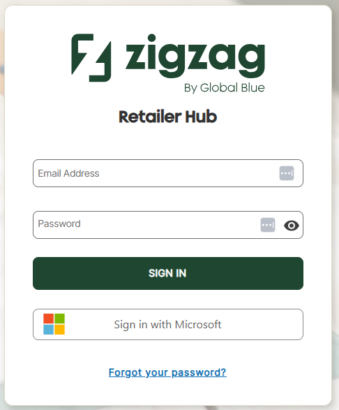 Login form